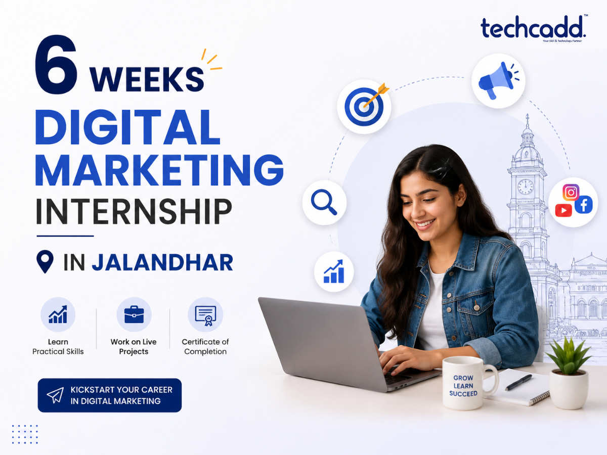 6 Weeks Digital Marketing Internship in Jalandhar