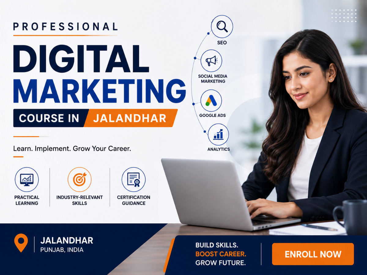 Professional Digital Marketing Course in Jalandhar