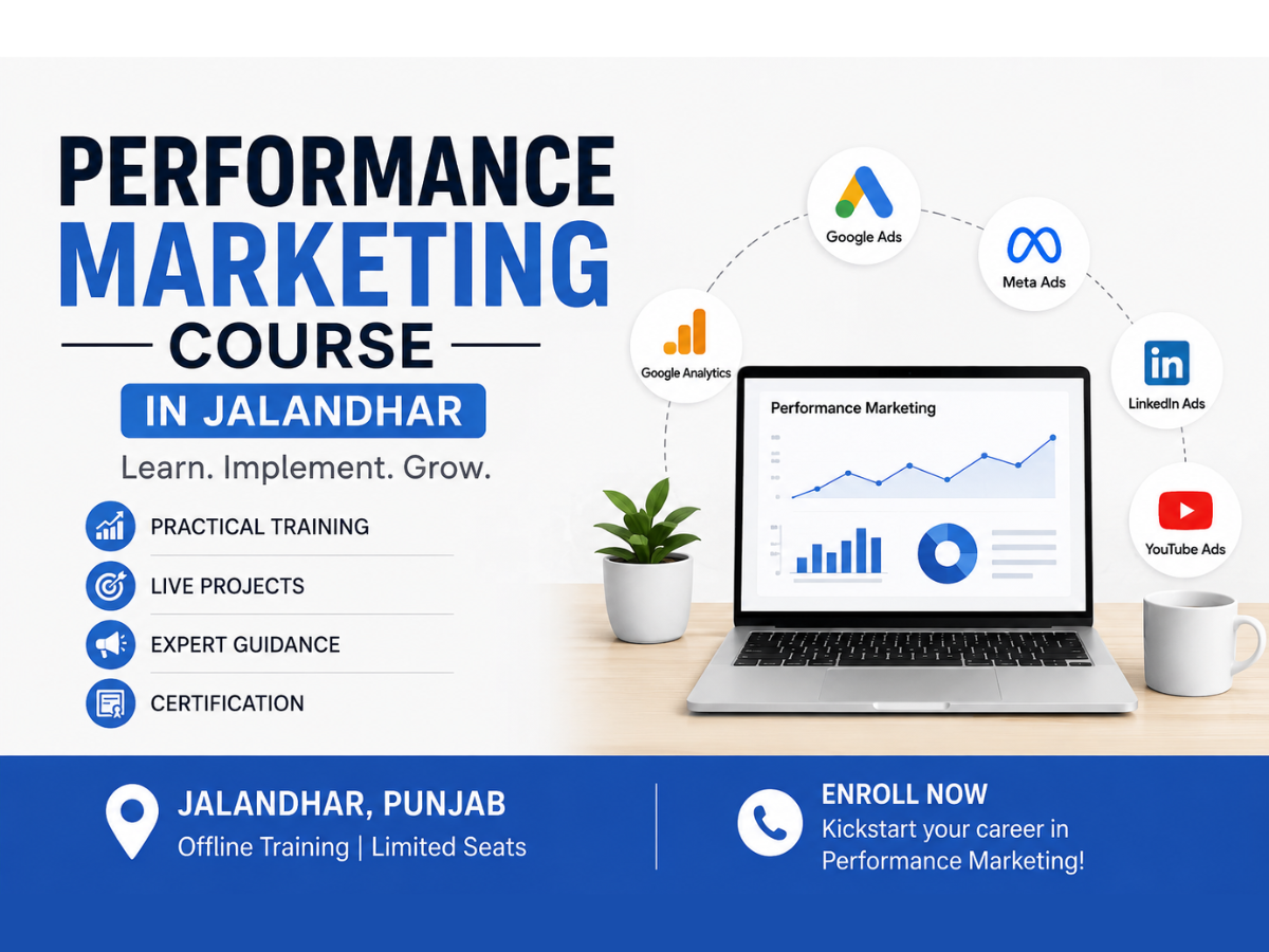 Performance Marketing Course in Jalandhar